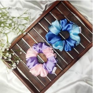 Dual Shade Scrunchies – Pack of 2
